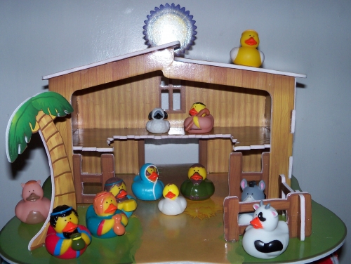 Duck Nativity