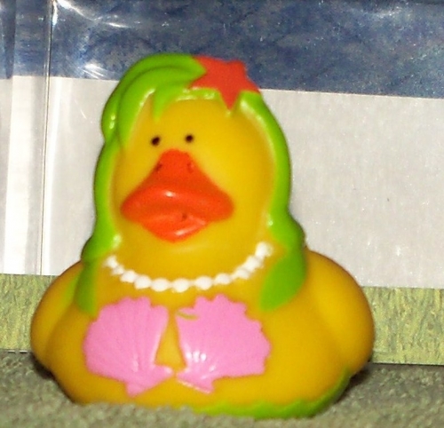 Green Mermaid Duck