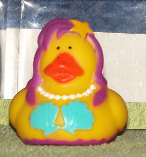Purple Mermaid Duck