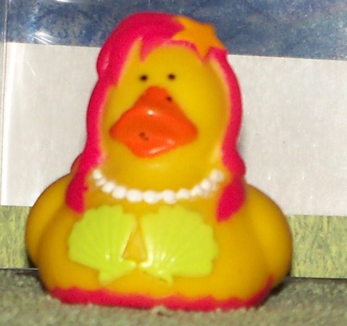 Red Mermaid Duck