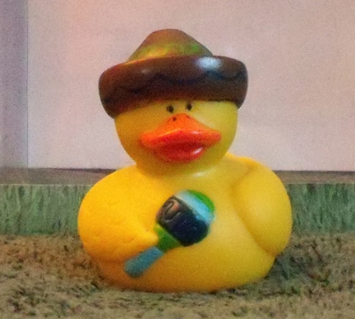 Fiesta with Blue Maracas